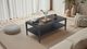 Nest Home Collections Morgan Java Rectangular Coffee Table -1