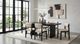 Coaster® Decker 7-Piece Black/Cream Dining Table Set-1