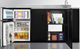 Summit® 72" Black and Stainless Steel All-In-One Kitchenette-4