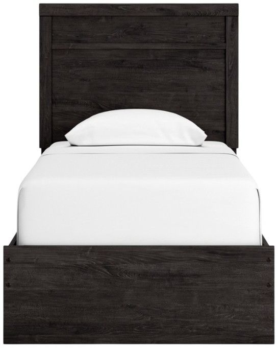 Signature Design by Ashley® Belachime Charcoal Youth Twin Panel Bed-2
