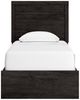 Signature Design by Ashley® Belachime Charcoal Youth Twin Panel Bed-2