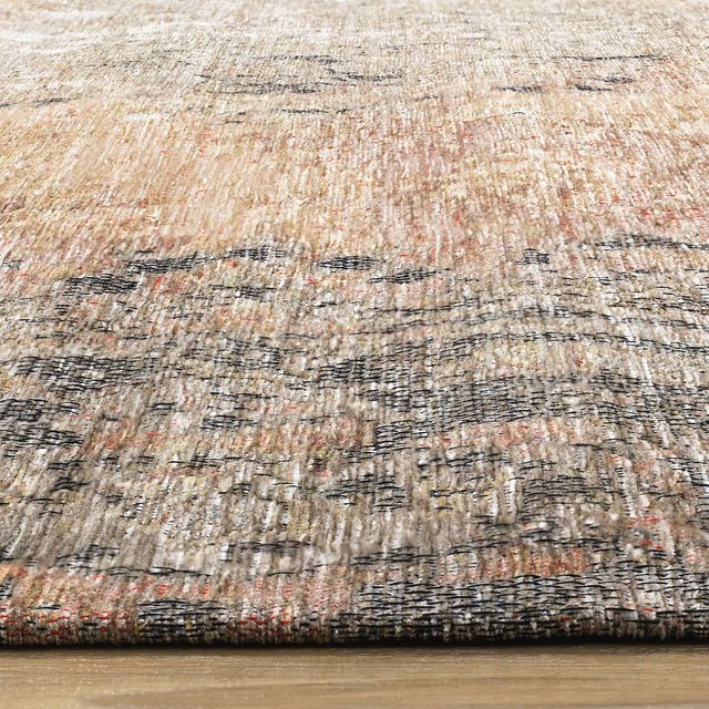 Kalora Interiors Cathedral Grey/Salmon 5'x8' Area Rug-1