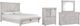 Signature Design by Ashley® Brashland 4-Piece White California King Panel Bed Set-0