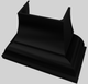 Vent-A-Hood® Designer Series 48" Black Wall Mounted Range Hood-1
