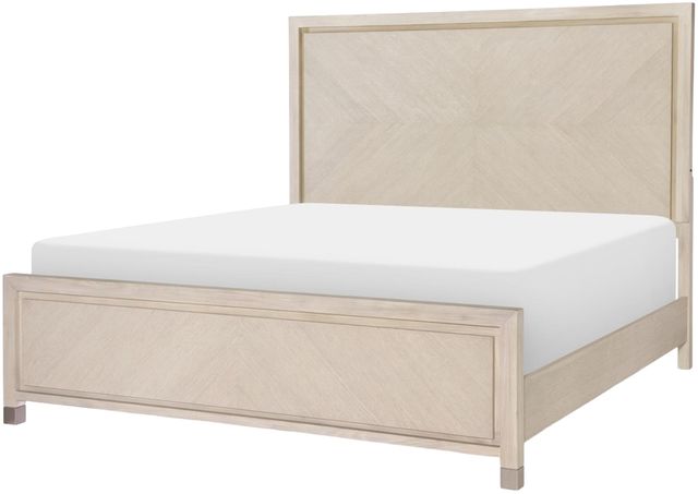 Legacy Classic Bliss Soft Cashmere King Panel Bed with LED-3