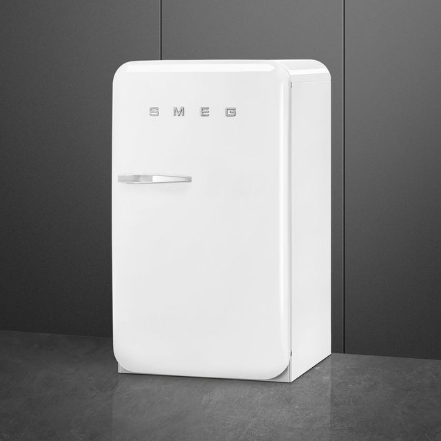 Smeg 21" 4.5 Cu. Ft. White Compact Refrigerator-4