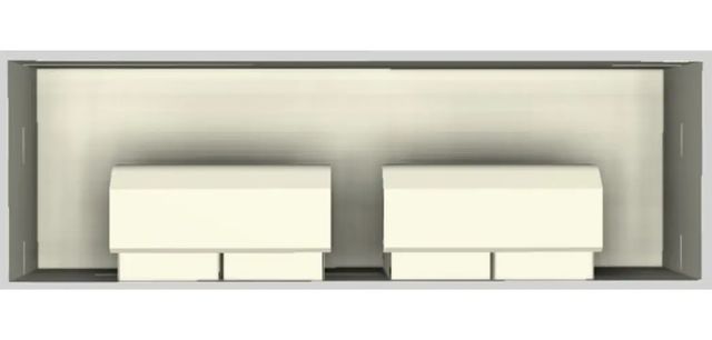 Vent-A-Hood® 66" Biscuit Contemporary Wall Mounted Range Hood-3