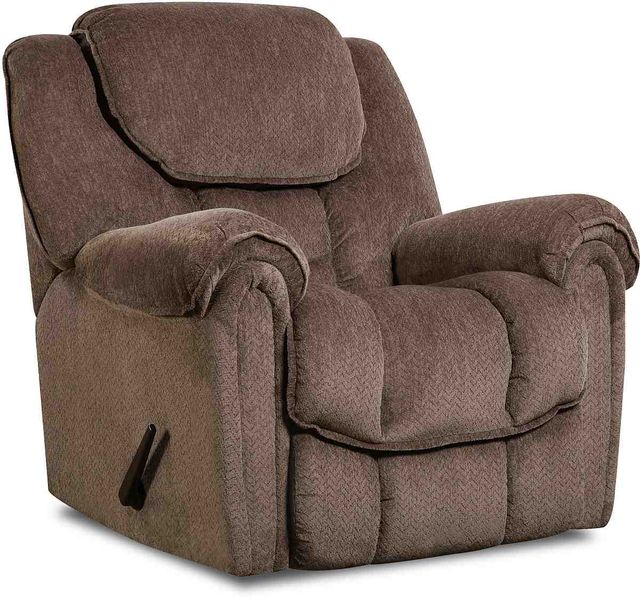 HomeStretch Brown Scoop Seat Rocker Recliner | Pieratt's