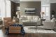Flexsteel® Lakewood White Linen Queen Sleeper Sofa-3