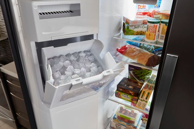 Whirlpool® 36 in. 20.6 Cu. Ft. Fingerprint Resistant Black Stainless Counter Depth Side-By-Side Refrigerator-10