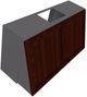 Vent-A-Hood® 48" Gunsmoke Tilt-Out Wall Mounted Range Hood-1