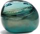 Giftcraft Blue-Green Glass Vase-0
