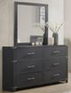 Bernards Fairborne 4-Piece Chalkboard Queen Full Bedroom Set-2