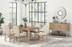 Furniture of America® Rheinfall Natural/Beige Dining Table-5