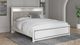 Signature Design by Ashley® Altyra White King Upholstered Panel Bed-4