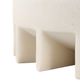 Sagebrook Home Ersatz 2-Piece White Tray Set-3