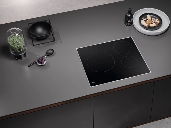 Miele 24" Black Induction Cooktop