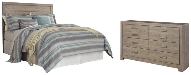 Signature Design by Ashley® Culverbach 2-Piece Gray Queen/Full Bedroom Set-0