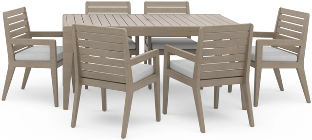 homestyles® Sustain 7-Piece Gray Outdoor Dining Set