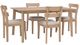 Powell® Daly 5-Piece Natural/Sand Dining Table Set-0