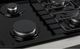 GE® 30" Black Gas Cooktop with Dishwasher-Safe Grates-3