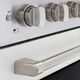 ZLINE Paramount 30" Satin Stainless Steel Pro Style Induction Range with White Matte Door-3