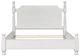 Signature Design by Ashley® Rowlenstown Antique White California King Poster Bed-1
