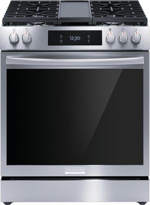Frigidaire Gallery® 30" Smudge-Proof® Stainless Steel Slide In Gas Range