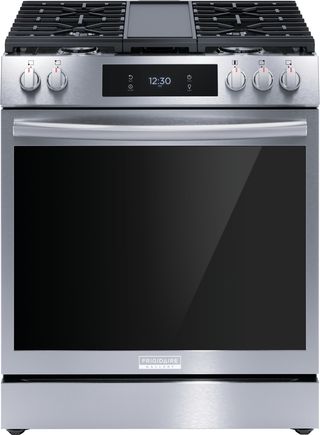Frigidaire Gallery® 30" Smudge-Proof® Stainless Steel Slide In Gas Range