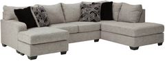 Benchcraft® Megginson 2-Piece Storm U-Shape Chaise Sectional