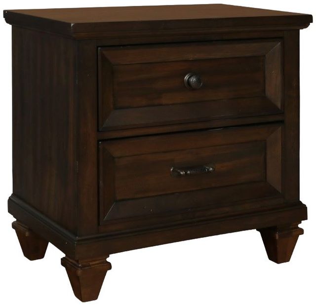 New Classic® Home Furnishings Sevilla Walnut Nightstand-0