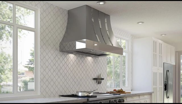 Elica DISEGNO Oristano 36" Stainless Steel Shell Only Range Hood-4