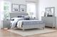 aspenhome® Cambridge Light Gray Paint California King Sleigh Storage Bed-2