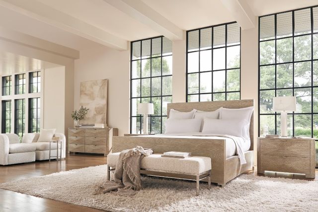 Bernhardt Aventura Marcona/Nickel King Panel Bed-1