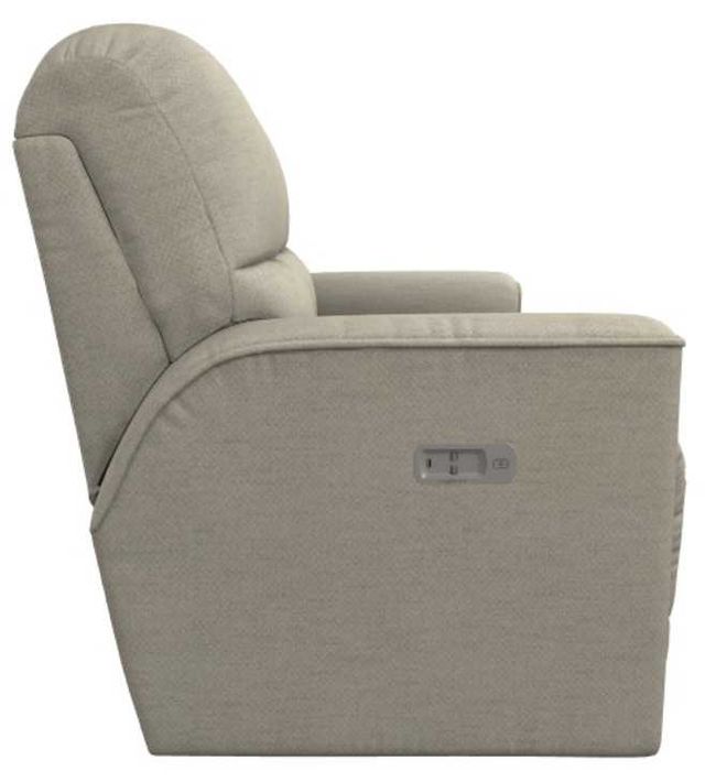 La-Z-Boy® Cade Pebble Power Reclining Loveseat with Headrest-3