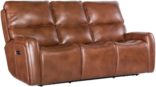 Hooker® Furniture MS Crosby Giotto Power Reclining Sofa with Power Headrest and Lumbar-0