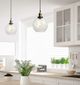 YHD Dark Gray 1-Light Pendant Lighting-1