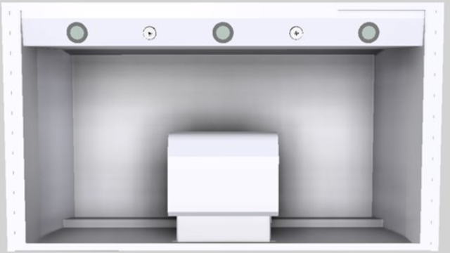 Vent-A-Hood® Designer Series 42" White Wall Mounted Range Hood-3