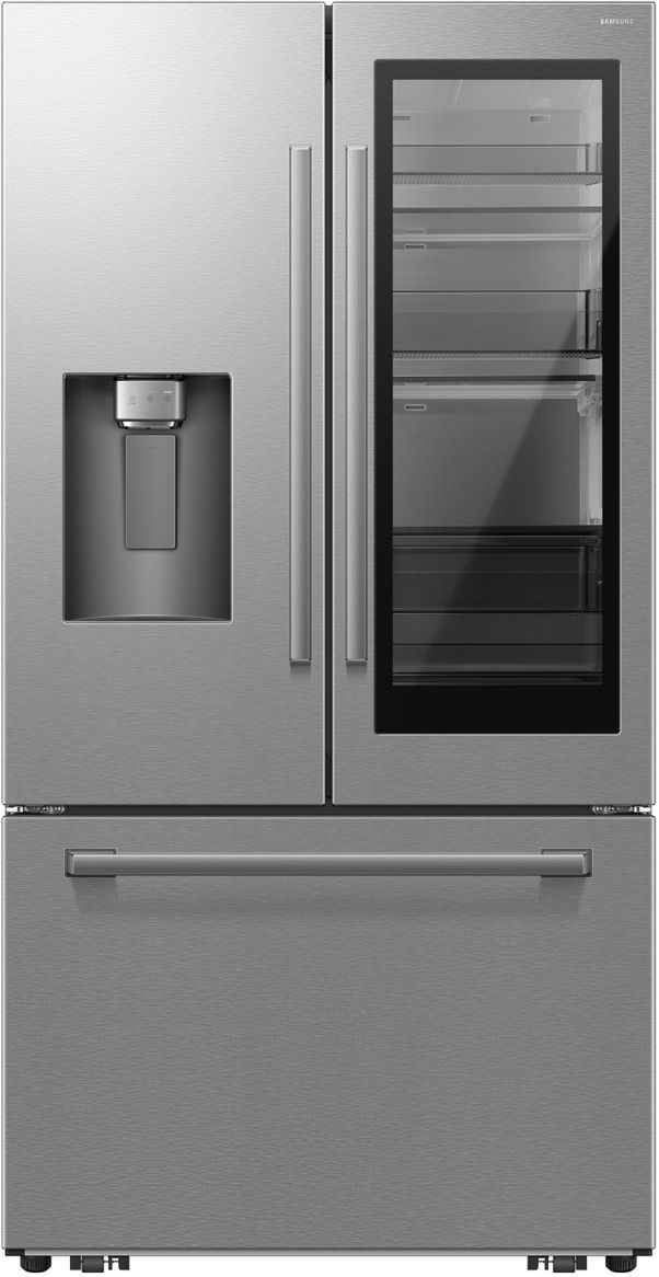 Samsung Bespoke AI 36" 29 Cu. Ft. Fingerprint Resistant Stainless Steel French Door Refrigerator with AutoView™-3