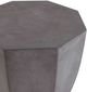 Bassett Mirror Babaloo Gray Octagonal End Table-1