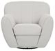 International Furniture Direct Tamesis Light Cream Swivel Accent Chair-1