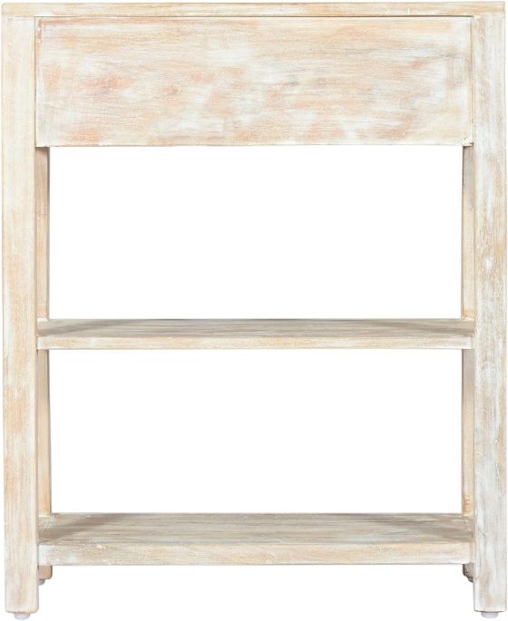 Jofran Inc. Global Archive Reynolds White Wash Accent Table-2
