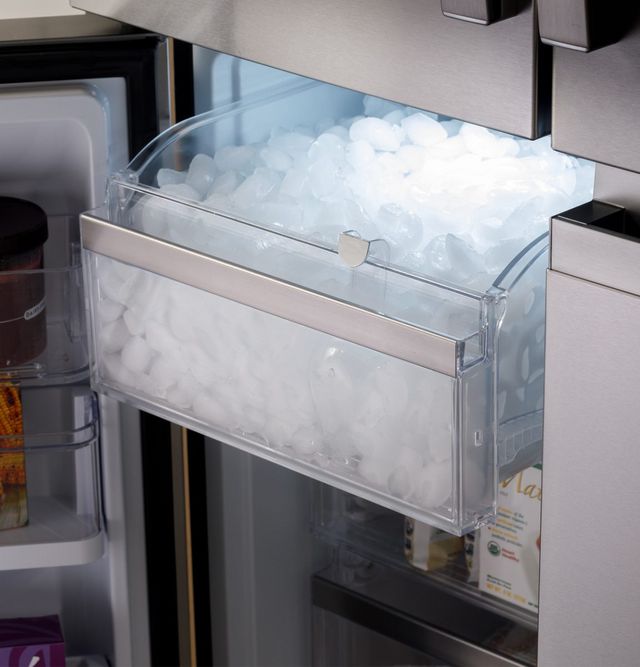 GE Profile™ 36 in. 28.0 Cu. Ft. Fingerprint Resistant Stainless Steel French Door Refrigerator -4