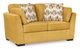 Mustard Loveseat-0