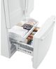 GE® 33" 18.6 Cu. Ft. White Counter Depth French Door Refrigerator-4