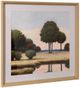Stylecraft By The Waterways II Beige/Blue/Green/Light Blue/Orange/White Wall Art-0