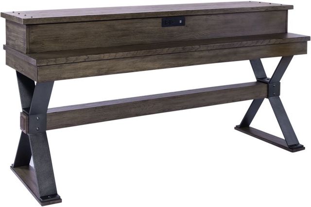 Liberty Furniture Sonoma Road 4-Piece Weather Beaten Bark Console Table Set-1