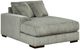 Signature Design by Ashley® Lindyn 3-Piece Fog U-Shaped Sectional and Double Chaise-1