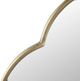 A & B Home Clarissa Gold Wall Mirror-3