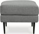Signature Design by Ashley® Hazela Charcoal Ottoman-2